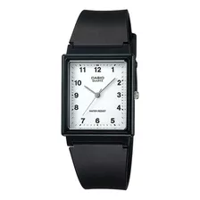 Reloj Hombre Casio Mq-27-7b Negro Análogo / Color Del Fondo Blanco Color De La Correa Negro Color Del Bisel Negro