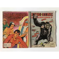  2 Comics Martin Valiente - King Kong En El Microcosmos