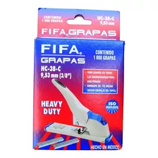 Grapa Uso Pesado Pilot Fifa 3/8 Pulgada 1000 Grapas 5 Caja