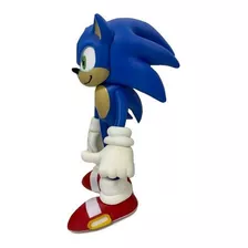 Boneco Sonic Azul Clássico 30cm Action Figure Articulado