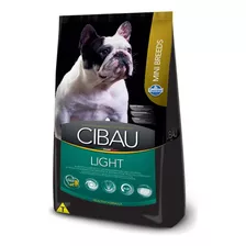 Ração Cibau Light Cães Adultos Raças Pequenas - 3kg