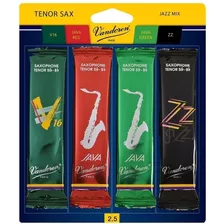 Vandoren Srmixt2 Tenor Sax Sax Jazz Reed Card Incluye 1 Cada