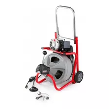 Desentupidora Elétrica Ridgid K-400 Autofeed 23 Metros 220v