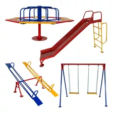 Brinquedos De Ferro Para Playground Pague 3 Leve 4 - A Vista