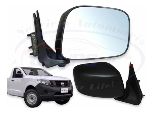 Espejo Retrovisor Copiloto Nissan Np300 2016 Al 2020 Nuevo Foto 2