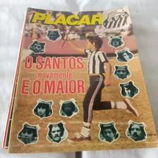 Revista Placar N. 480 (1979) Santos Futebol Clube Com Poster