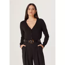 Cardigan Básico Feminino Em Tricô Hering