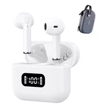 Fone De Ouvido In-ear Sem Fio Tranya F1 Bt 5.3 Branco + Case