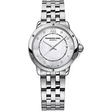 Reloj De Pulsera - Raymond Weil Mop Dial Cuarzo Del Acero In