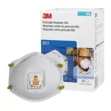 Mascarillas 3m N95 8511 Caja 10 Unidades