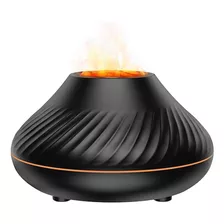 Umidificador De Ar Flame Com Luz Noturna Colorida