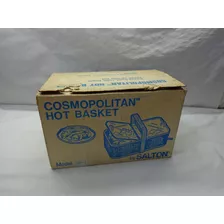 Antiga Cosmopolitan Hot Basket-cesta Para Pães..