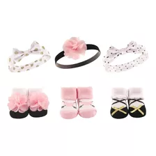 Diademas Y Calcetines Para Bebé Hudson Baby Kit43 6 Piezas