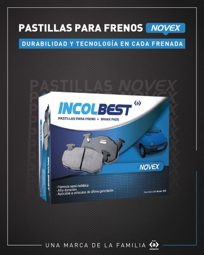 Pastilla Frenos Compatible Nissan Np300 Frontier 2015/ 9141 Foto 2