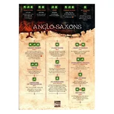 Battleboard Saga Wargame Anglo-saxons Plastificado