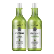 Inoar Resistance Bambu Kit Shampoo + Condicionador 1l