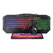 Combo Gaming Xtrike Me Mk-900/3 En 1/teclado-mouse-game Pad