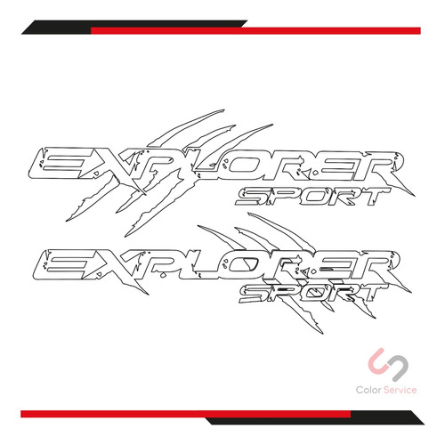 Calcas Ford Explorer Sport Garra Para Batea De Caja 2 Piezas Foto 4