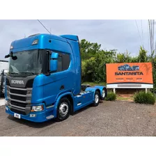 Scania R450 A6x2 Edition Bluefun 2020 Teto Alto Revisado