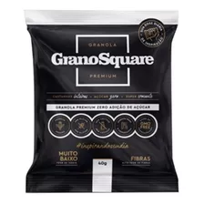 Granola Premium Zero Açúcar Grano Square Vegana Pacote 40 G