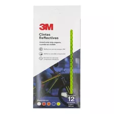 Cinta Reflectiva Para Cuadro De Bicicleta 3m 12pz 7x145mm