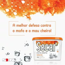 18 Unid. Anti Mofo Secar 180g Natural Desumidificador Gaveta