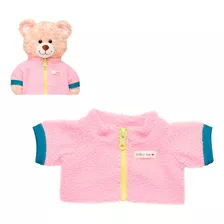 Chaqueta Sherpa Rosada Build-a-bear