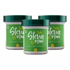 Stevia D'pais, Endulzante Natural, Pack De 3 Frascos X 66g