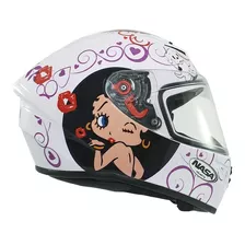 Capacete Nasa Ns-701 Betty Boop