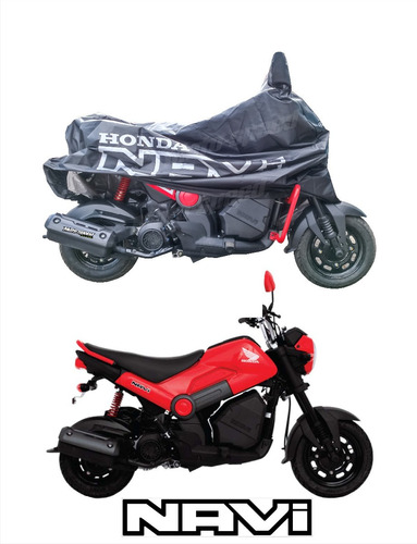 Funda Cubierta Impermeable Para Motos Honda Navi Foto 3