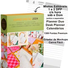 Arquivos Agendas 2024 Neutras Desk Planner, Duo - Calendário