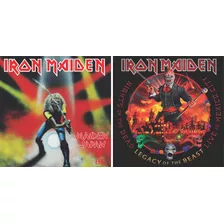 2 Cds Iron Maiden - Legacy Of The Beast + Maiden Japan