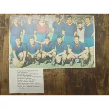 Recorte Tigre Equipo 1937 Valdatti Valussi Otros