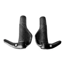 Manopla Bike High One Confort C/ Bar End Ajustável 143mm Cor Preto