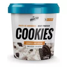 Pasta De Amendoim Cookies & Cream (1kg) - Shark Pro