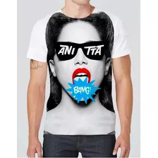 Camiseta Camisa Anitta Cantora Femenina Funk Envio Rapido 07