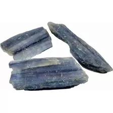 Pedra Cianita Azul Bruta Natural 100g Proteção Espiritual