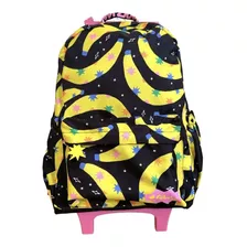 Mochila De Carrinho Fábula Banana Cósmica