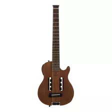 Guitarra De Viaje Eléctrica Y Acústica Traveler Mk3 Mhs Color Mahogany