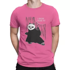 Camisetas Masculinas I Know Kung Fu Camiseta The Matrix