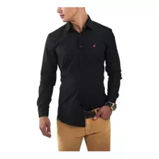 Camisa Social Masculina Reserva Manga Longa