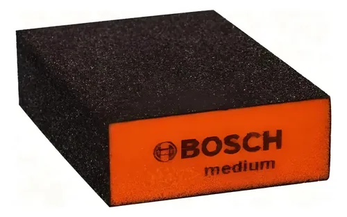 Lija Esponja Abrasiva Lavable Bosch Plana Perfil Pack 5 Unid Dgm