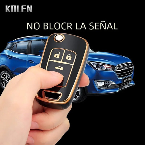 Funda Llave Chevrolet Control Navaja Tpu Carcasa Proteccion Foto 9