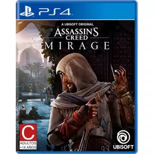 Assassin's Creed Mirage Standard Edition Ps4 Físico Latam