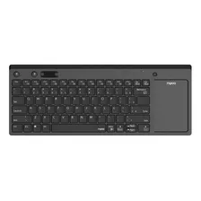 Teclado Touch Sem Fio 2.4ghz Rapoo K2800 - Ra039 Cor De Teclado Preto