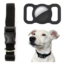 Coleira Pet + Case Para Localizador Airtag Tamanho P M G