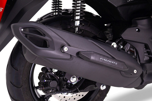 Protector De Escape Mofle Yamaha N Max Connected Fire Parts Foto 8