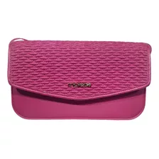 Bolsa Feminina Moleca 500215 Transversal Tiracolo Cor Metalasse/magenta