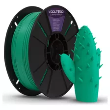  Pla Vsilk Filamento Voolt3d Efeito Fosco Verde Velvet Premium 1kg