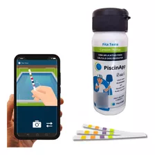 Piscinapp Kit 75 Fitas Teste 5x1 - Análise Automática No App